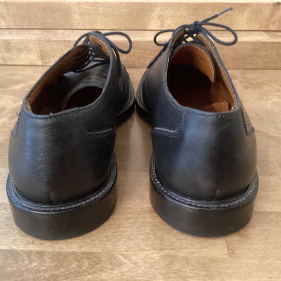 Lands’ End Men’s Black Leather Oxford Size 12M main image 2